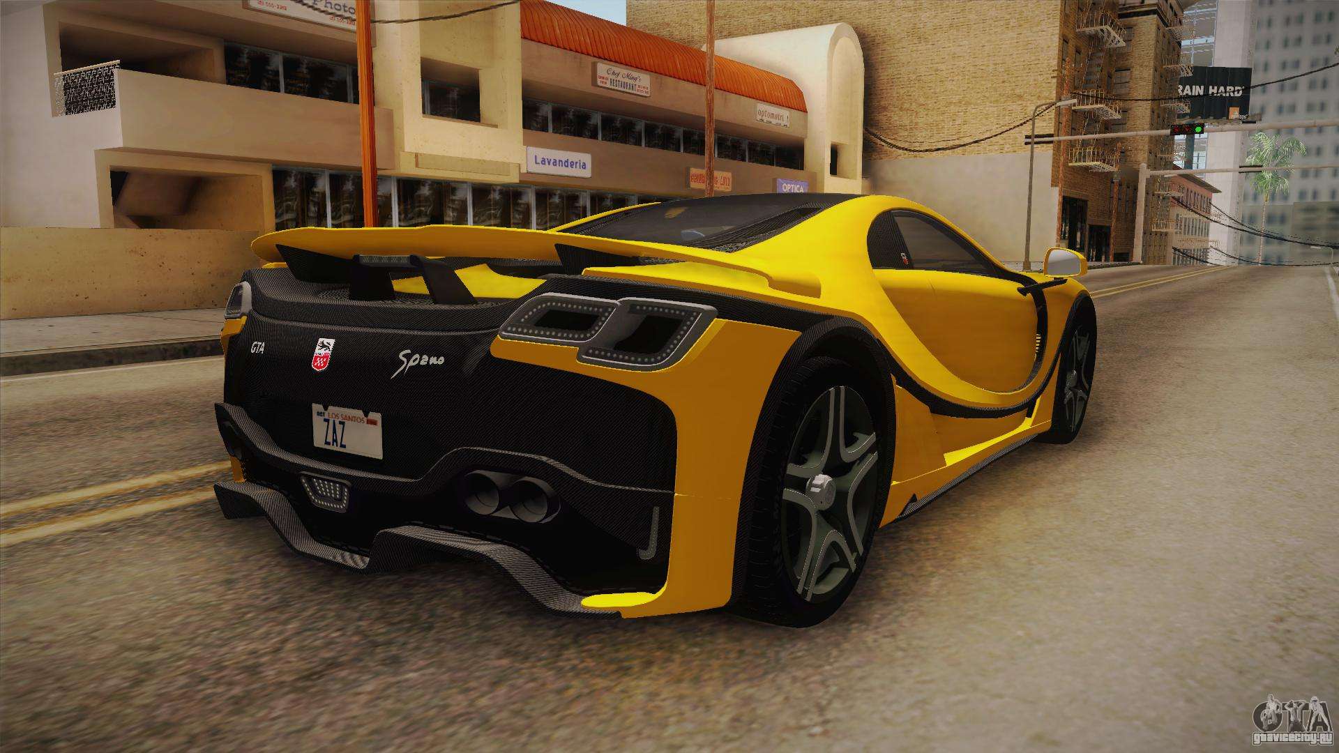 Машина GTA Spano 2016