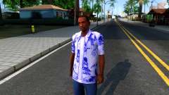 New Hawaii Shirt для GTA San Andreas