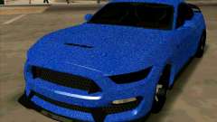 Ford Mustang BLUE STYLE для GTA San Andreas