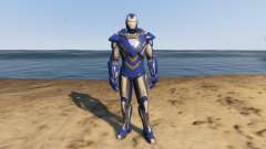 Iron Man Blue Steel для GTA 5