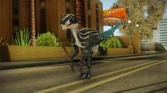 Primal Carnage Velociraptor Blue Tailed для GTA San Andreas