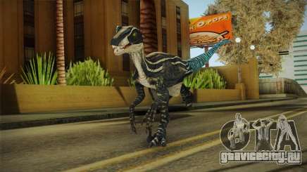 Primal Carnage Velociraptor Blue Tailed для GTA San Andreas