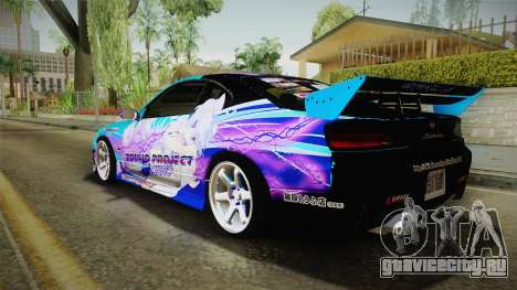 Nissan Silvia S15 Cirno Touho Project Itasha для GTA San Andreas