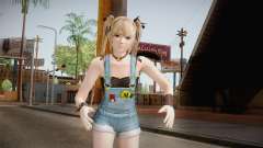Dead Or Alive 5 Ultimate - Marie Rose Overalls для GTA San Andreas