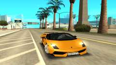 Lamborghini Gallardo жёлтый для GTA San Andreas