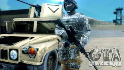 New Military USA Skin для GTA San Andreas