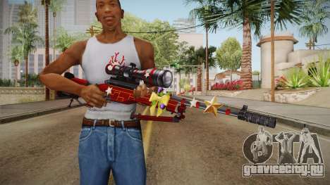 Vindi Xmas Weapon 7 для GTA San Andreas