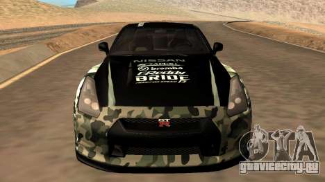 Nissan GTR R35 GTR CLAN для GTA San Andreas