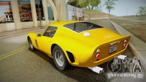 Ferrari 250 GTO (Series I) 1962 IVF PJ1 для GTA San Andreas