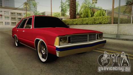 Chevrolet Malibu 1980 v2 для GTA San Andreas