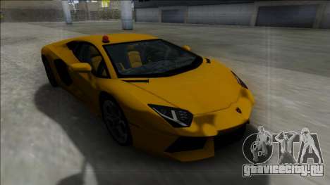 Lamborghini Aventador FBI для GTA San Andreas