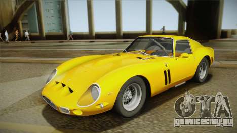 Ferrari 250 GTO (Series I) 1962 IVF PJ1 для GTA San Andreas