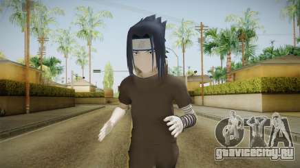 NUNS4 - Sasuke Genin Black Clothes Normal Eyes для GTA San Andreas