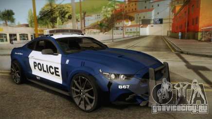 Ford Mustang GT 2015 Barricade Transformers 5 для GTA San Andreas
