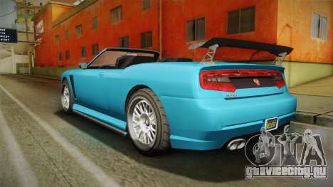 GTA 5 Bravado Buffalo 2-doors Cabrio для GTA San Andreas