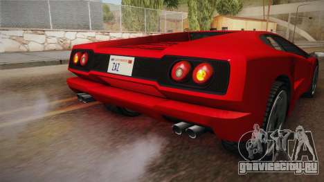 GTA 5 Pegassi Infernus Classic SA Style для GTA San Andreas