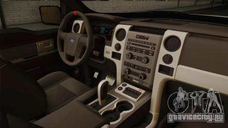 Ford F-150 SVT Raptor 2014 для GTA San Andreas