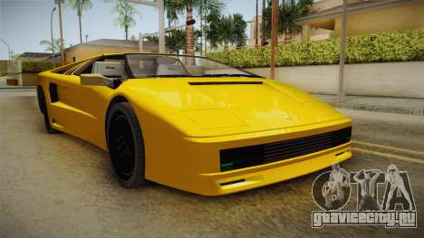 GTA 5 Pegassi Infernus Classic Cabrio для GTA San Andreas