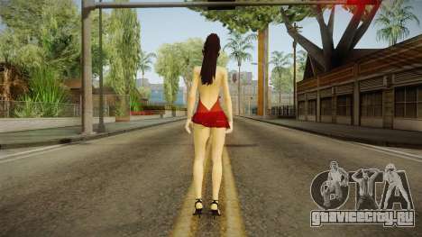 Tifa Lockhart Short Red Skirt v2 для GTA San Andreas