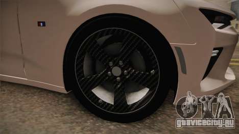 Chevrolet Camaro SS 2017 Tuning Carbon Race для GTA San Andreas