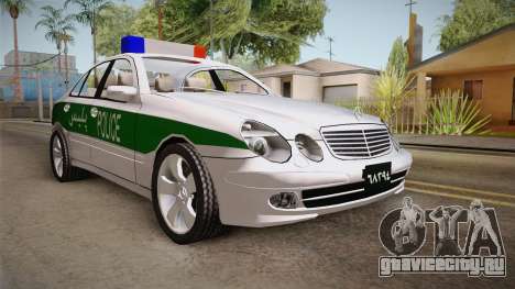 Mercedes-Benz E500 Iranian Police для GTA San Andreas
