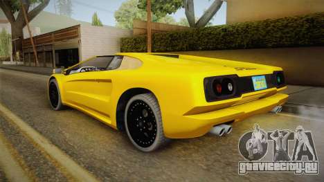 GTA 5 Pegassi Infernus Classic Cabrio для GTA San Andreas