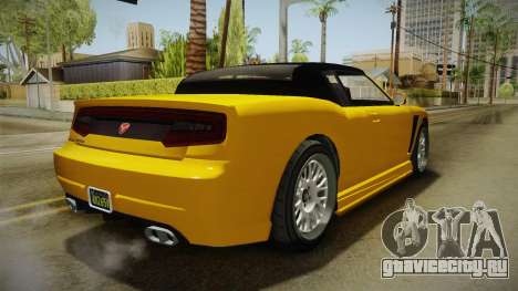 GTA 5 Bravado Buffalo 2-doors Cabrio IVF для GTA San Andreas