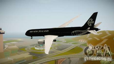 Boeing 787 Air New Zealand Black Edition для GTA San Andreas