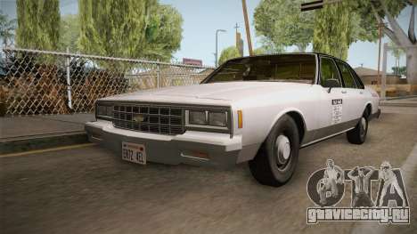 Chevrolet Impala Taxi 1985 IVF для GTA San Andreas