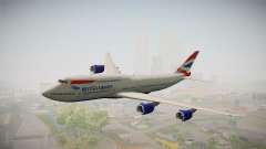 Boeing 747-8i British Airways для GTA San Andreas