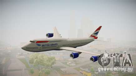 Boeing 747-8i British Airways для GTA San Andreas