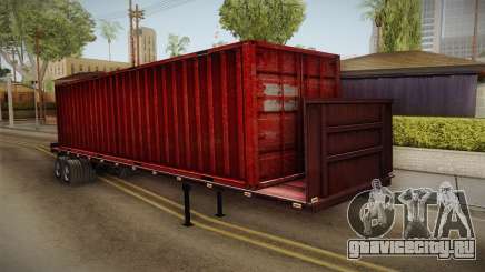 Red Trailer Container HD для GTA San Andreas