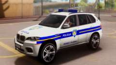 BMW X5 Croatian Police Car для GTA San Andreas