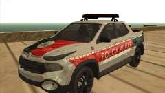 Fiat Toro Police Military для GTA San Andreas