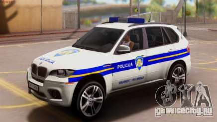 BMW X5 Croatian Police Car для GTA San Andreas