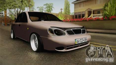 Daewoo Lanos Sedan 2001 для GTA San Andreas