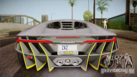 Lamborghini Centenario LP770-4 для GTA San Andreas