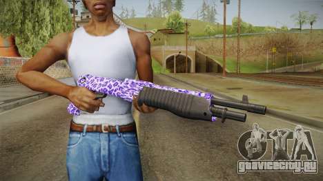 Tiger Violet Shotgun 2 для GTA San Andreas