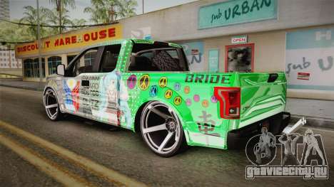 Ford F-350 Livery Philippines для GTA San Andreas
