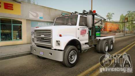 GTA 5 Vapid Towtruck Large Cleaner для GTA San Andreas