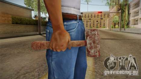 Leatherface Butcher Weapon 1 для GTA San Andreas