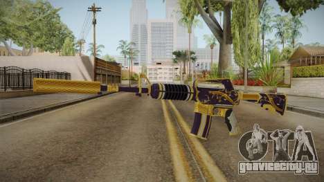 CS:GO - M4A1-S Gold Coil для GTA San Andreas