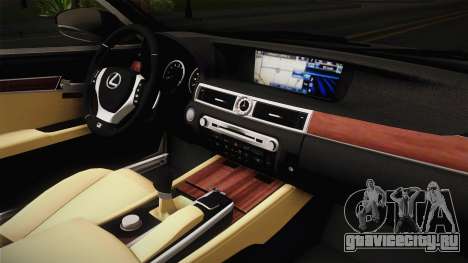Lexus LS 460 Interior для GTA San Andreas