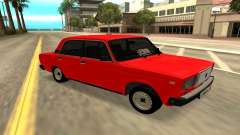ВАЗ 2107 красный для GTA San Andreas