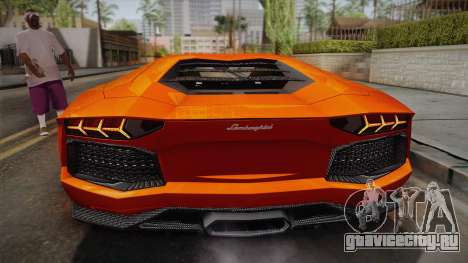 Lamborghini Aventador LP700-4 Stock для GTA San Andreas