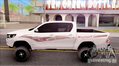 Toyota Hilux 2016 для GTA San Andreas
