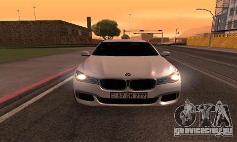BMW 750i Armenian для GTA San Andreas
