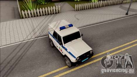 УАЗ Hunter Полиция для GTA San Andreas