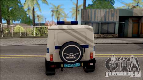 УАЗ Hunter Полиция для GTA San Andreas