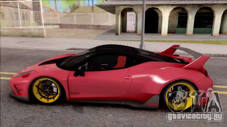 Ferrari 458 Italia Misha Design для GTA San Andreas